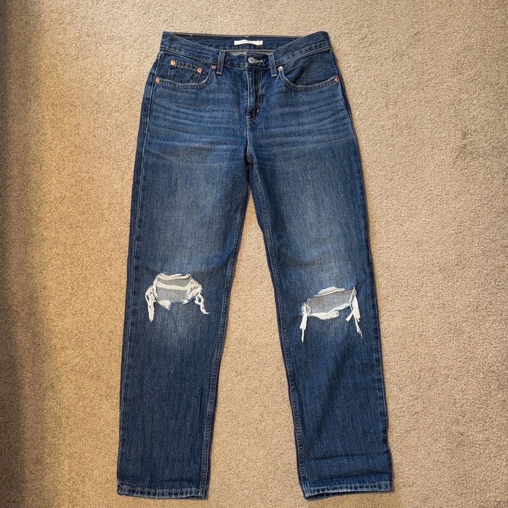 Levi's Women's Blue Straight Leg Jeans